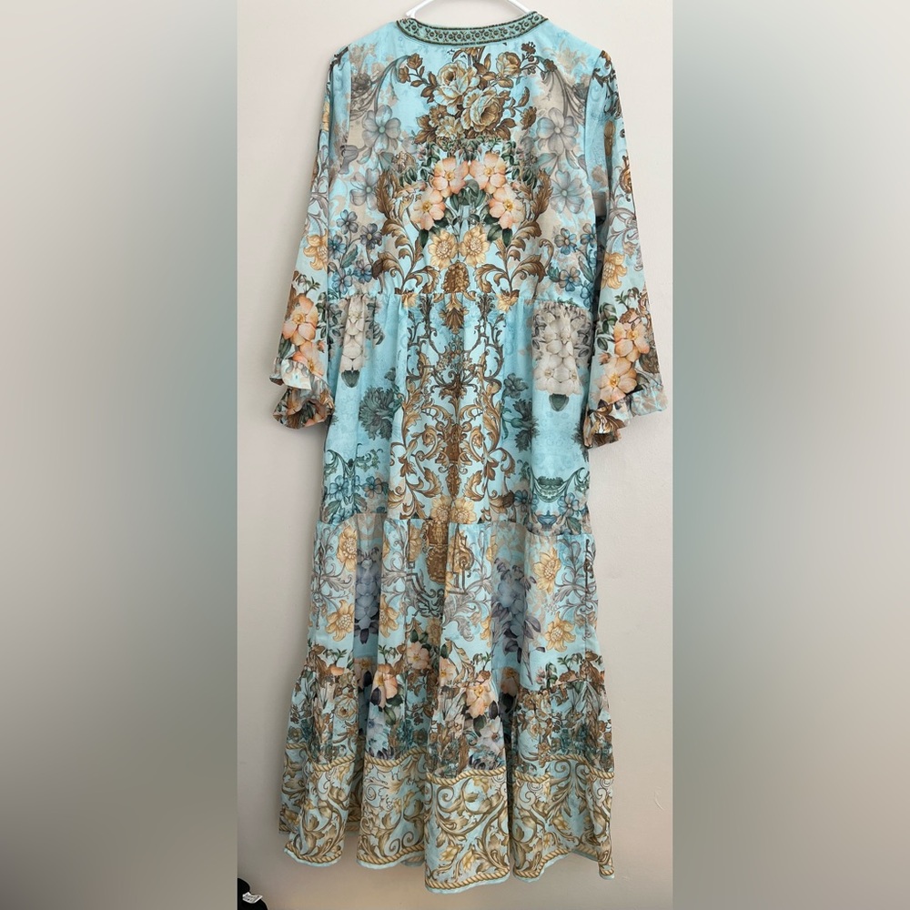 Soft Surroundings Baroque Maxi Dress 
Multi Floral - Picture 7 of 11